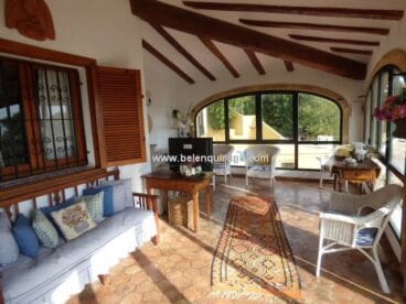 Terraza cubierta Belen Quiroga Inmobiliaria
