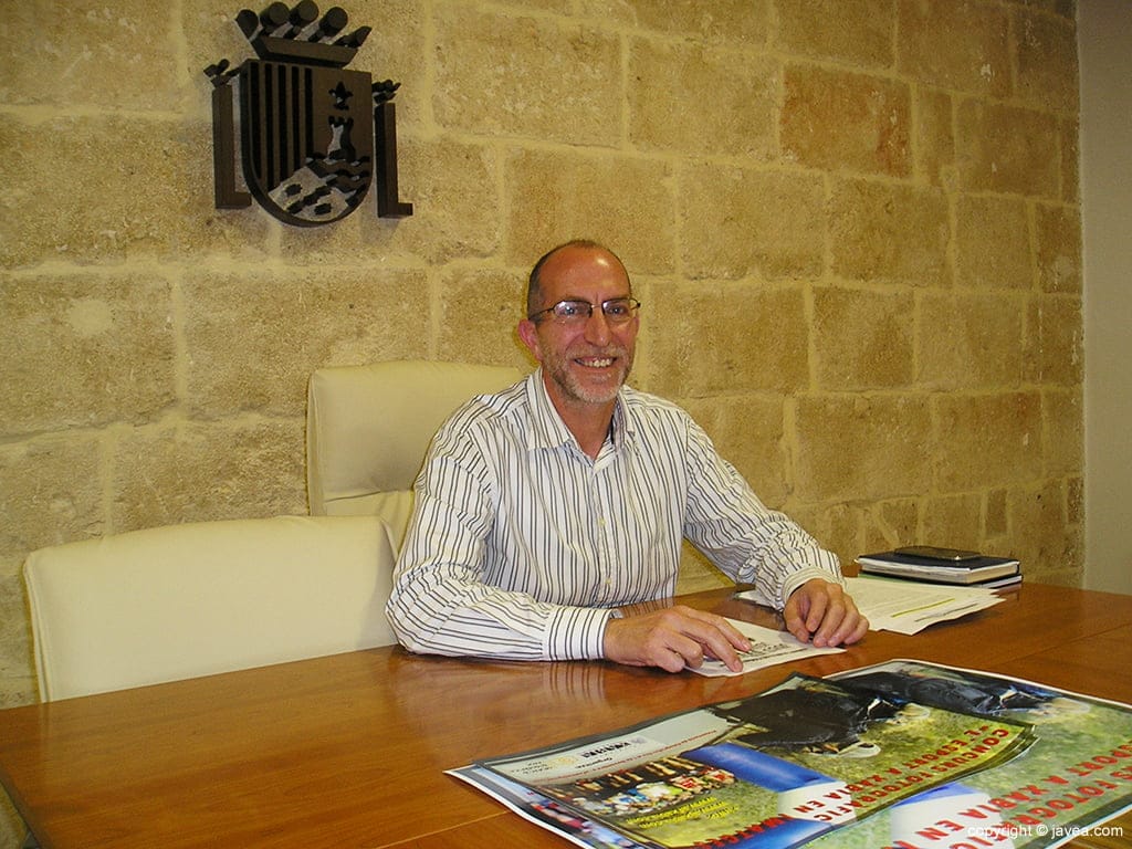 Vicent Colomer concejal de deportes de Xàbia