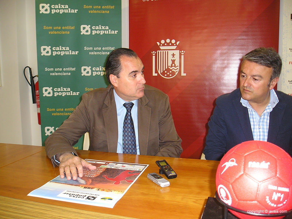 Arturo Tejedor junto a José Chulvi