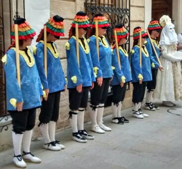 Bailaores con la Moma