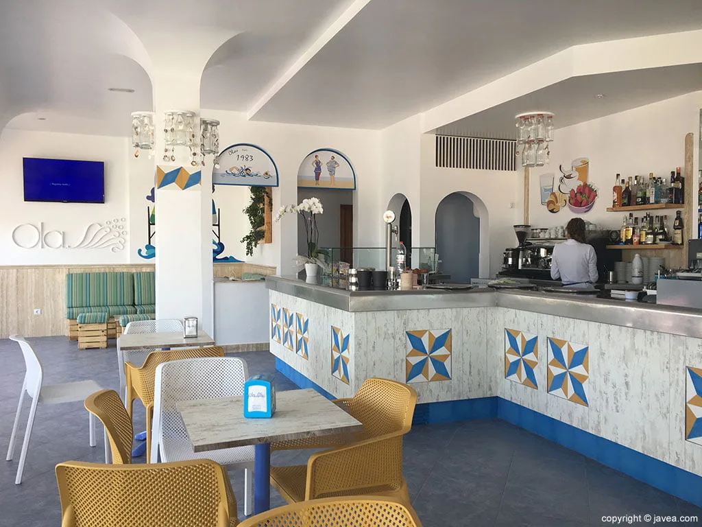 Barra Heladería Cafetería Olas