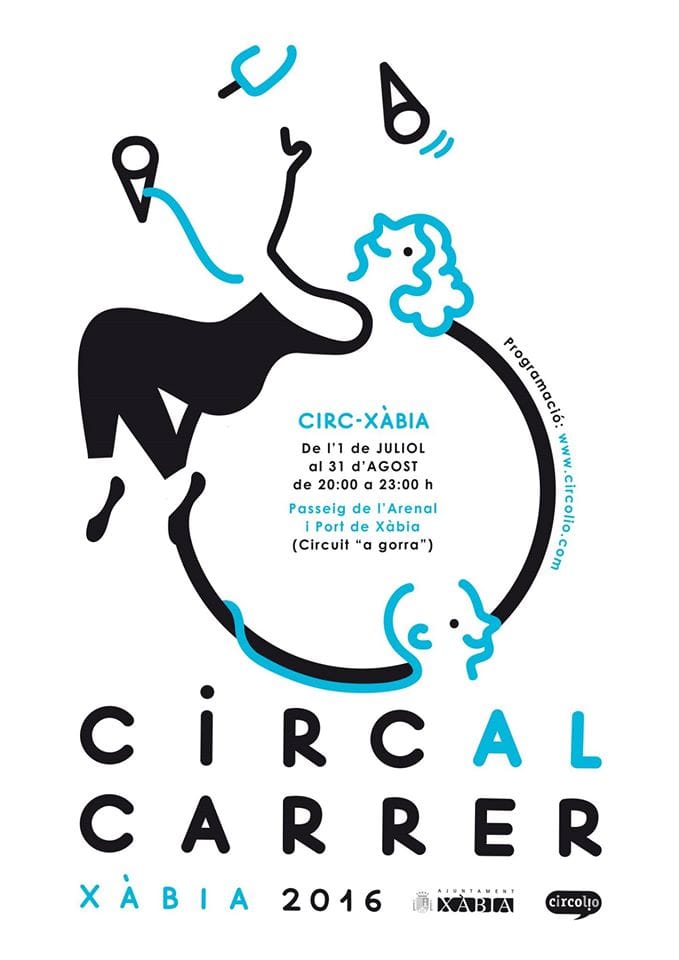 Cartel  asociació Circolio Xabia