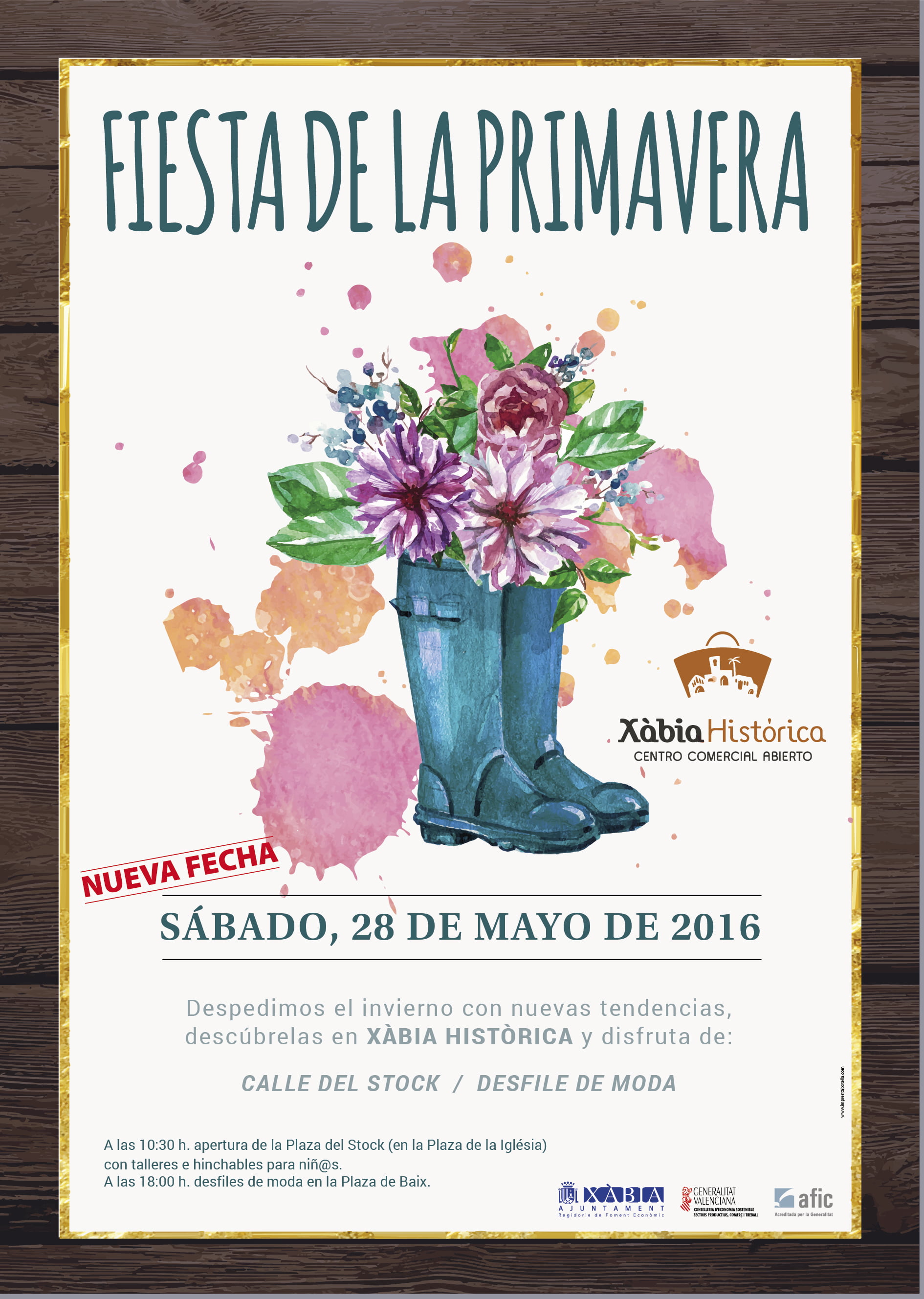 Fiesta de la Primavera NUEVA FECHA