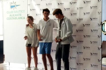 Gonzalo Boronat en el podio