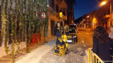 Imagen del Nazareno en la calle