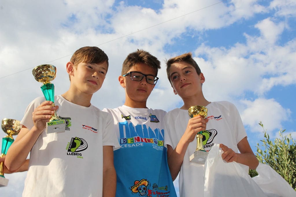 Jesús Benaven y Raúl Canet en el podio