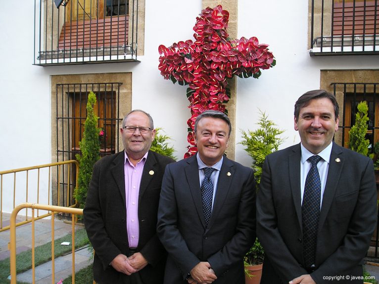 Vicente Tur, José Chulvi y Antonio Miragall