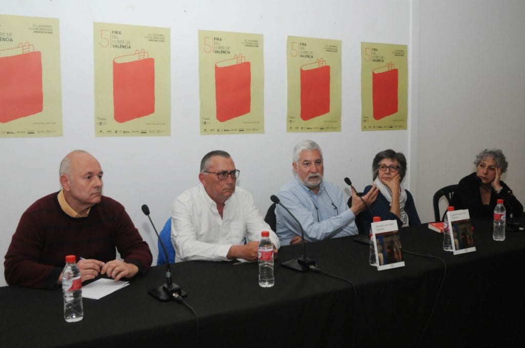 Josep Bertomeu en la Feria del Libro de Valencia