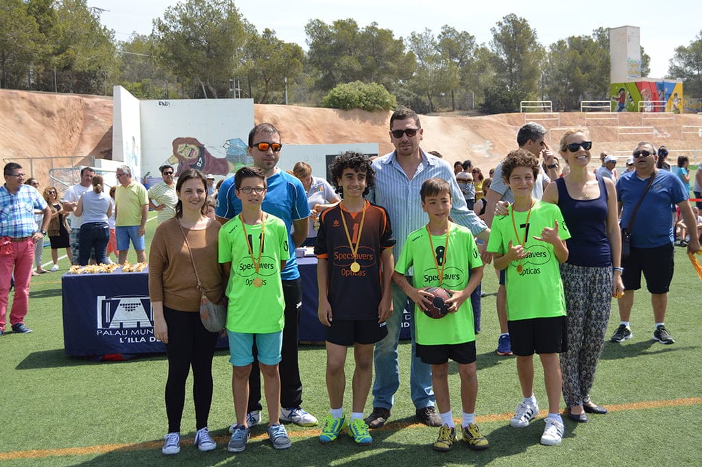 Jugadores alevines del CH Xàbia