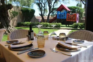 Mesa terraza Restaurante Masena