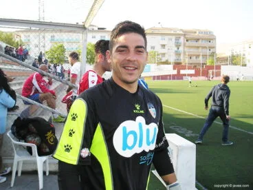 Pedro portero debutante con el CD Jávea