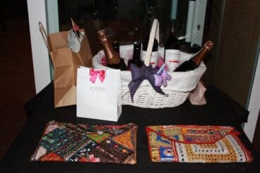 Productos de la rifa solidaria