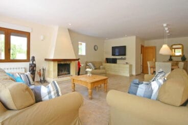 Sala de estar Aguila Rent a Villa