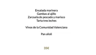 La Cantina de Jávea sortea una comida para dos personas
