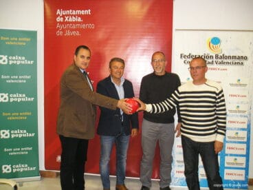 Tejedor junto a Chulvi, Colomer y Hierro