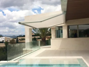 Toldo blanco Tol2 Javea