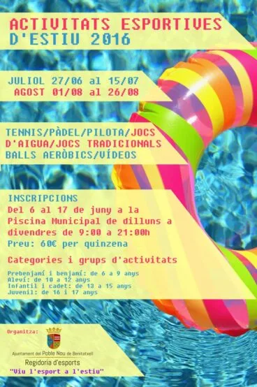 Actividades deportivas de verano