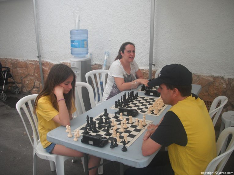 Escacs al Dia de l'Esport de Xàbia