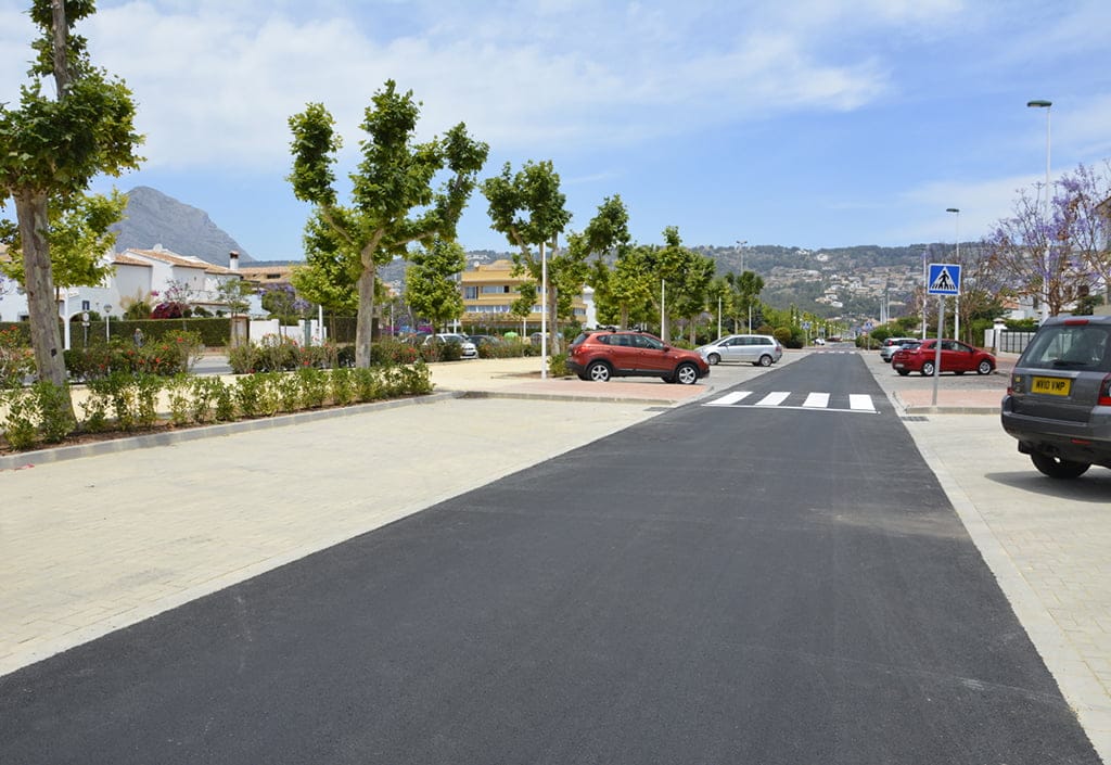 Avenida Augusta en Xàbia
