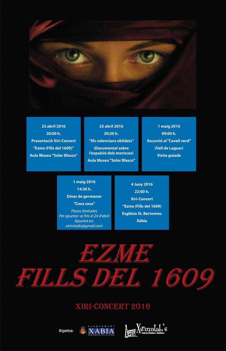 Cartel concierto de Xirimitab's