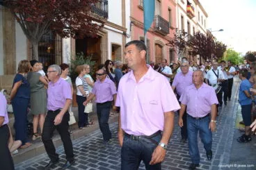 Cofradía del Nazareno en la ofrenda