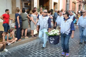 Detalle floral de la Penya La Cafrà