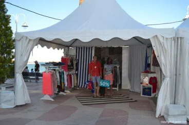 Estand de ropa