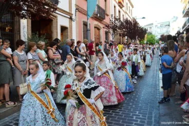 Festeras de la comisión juvenil de Fogueres 2016