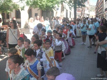 Inicio del pasacalles infantil