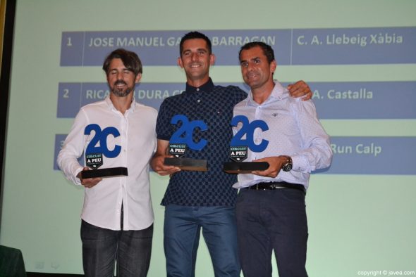 José Manuel García Barragán ganó el Circuit a Peu a la Marina Alta 2016