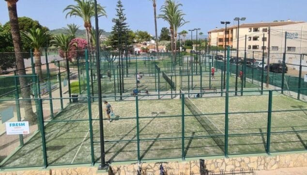 Imagen: Las pistas y espacios deportivos del Club de Tenis Jávea