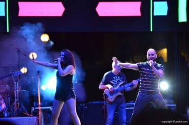 Orquesta Matrix durante su actuación