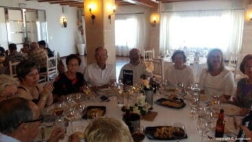 Pepe Fornés en la mesa presidencial