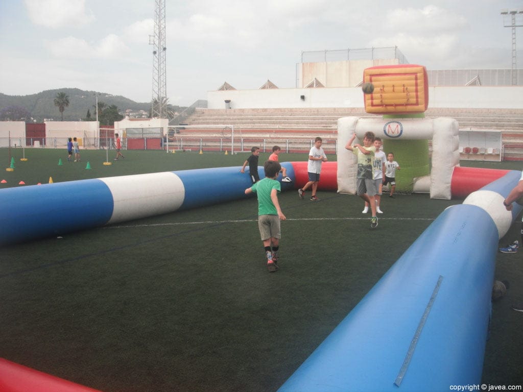 Pista de 3x3 en el Día del Deporte de Xàbia