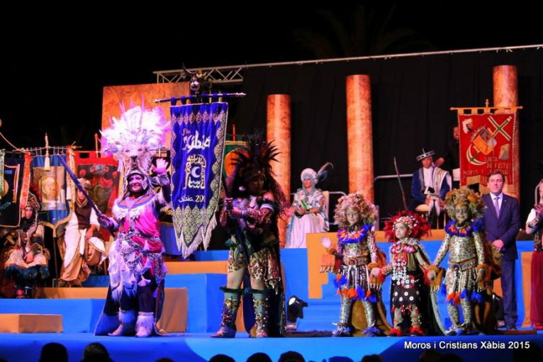Presentación de las fiestas de Moros y Cristianos 2015 Xàbia