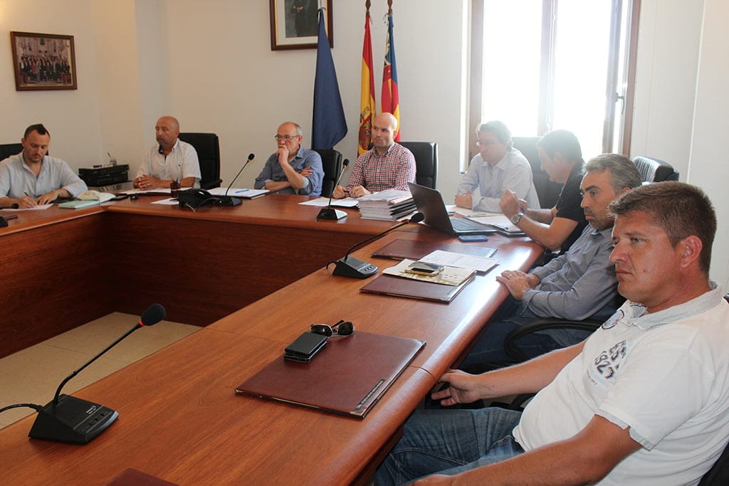 Reunión de consorcio de agua Teulada-Benitatxell