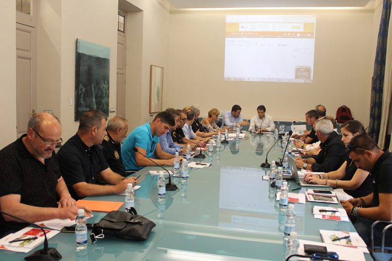 Reunión de coordinación de la Vuelta Ciclista en Alicante