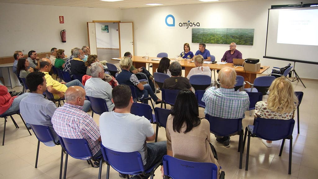 Reunión del Observatorio del Agua en Xábia