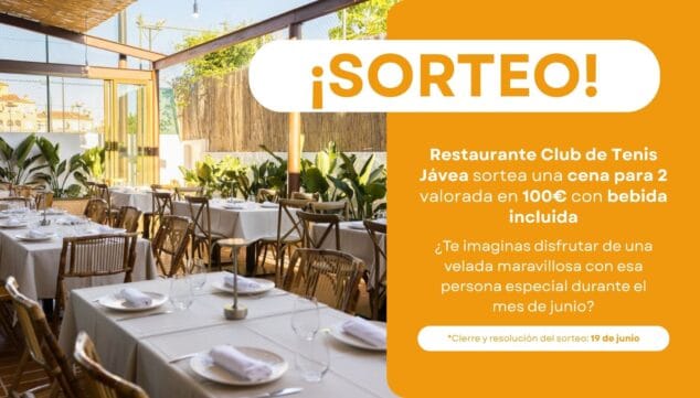 Bild: Tombola im Jávea Tennis Club Restaurant