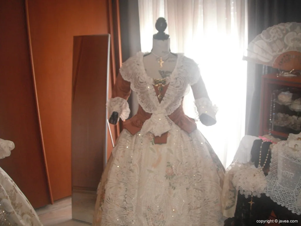 Uno de los trajes de Mar Asenjo