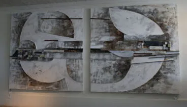 Doble cuadro Estudio Decor