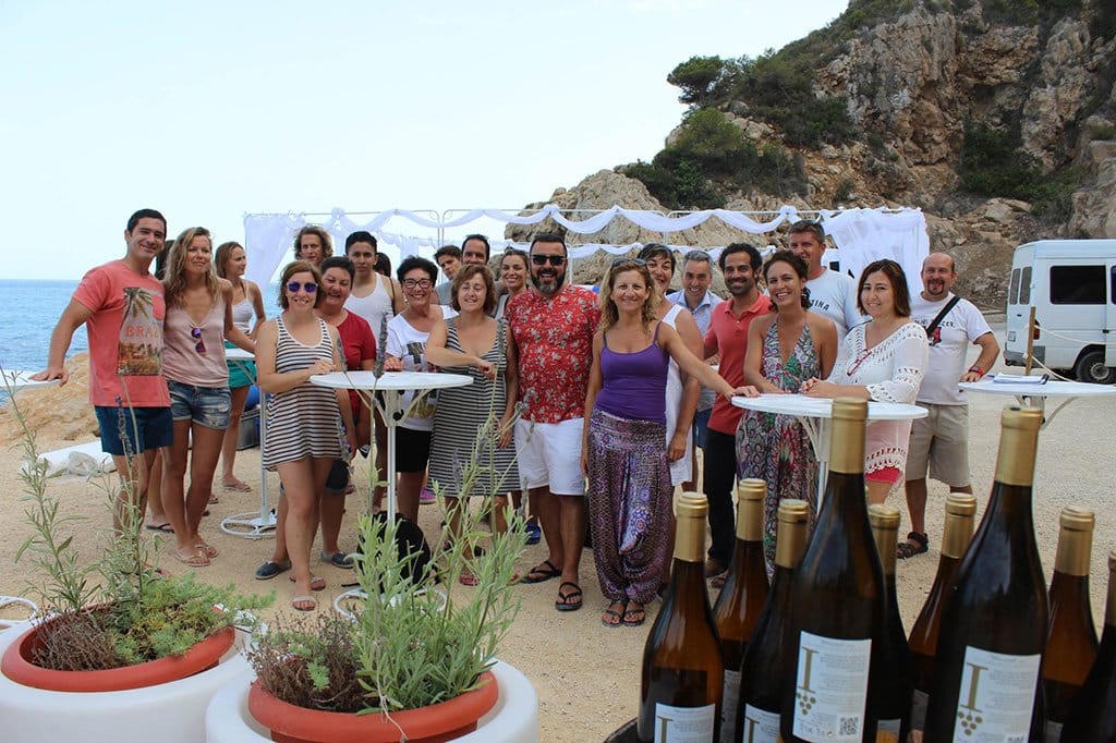 Participantes en el taller de coctelería