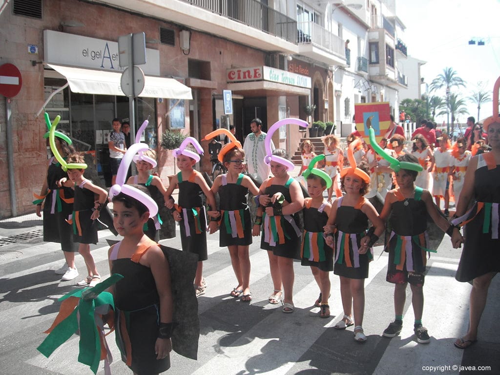 Escuadra de la filà -Datils Daurats
