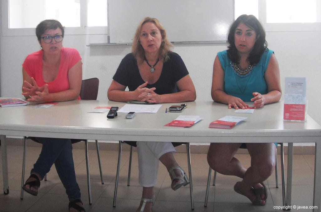 Eva Pastor, Pepa Gisbert y Paula Ivars
