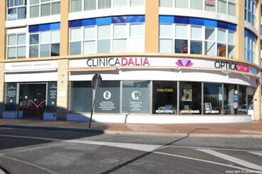 Fachada Óptica Dalia