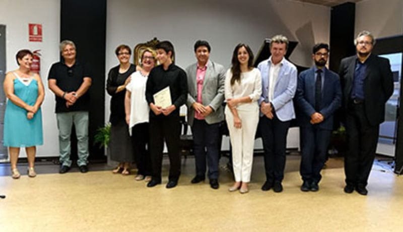 Ganadores del III Concurso Internacional de piano Vila de àbia