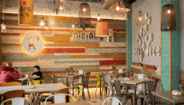 Interior del restaurante El Raconet