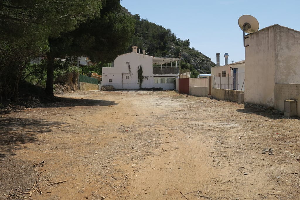 Nuevo vial en la calle Pic Tort en la Granadella