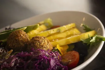 Plato colorido y fresco – Restaurante Noray