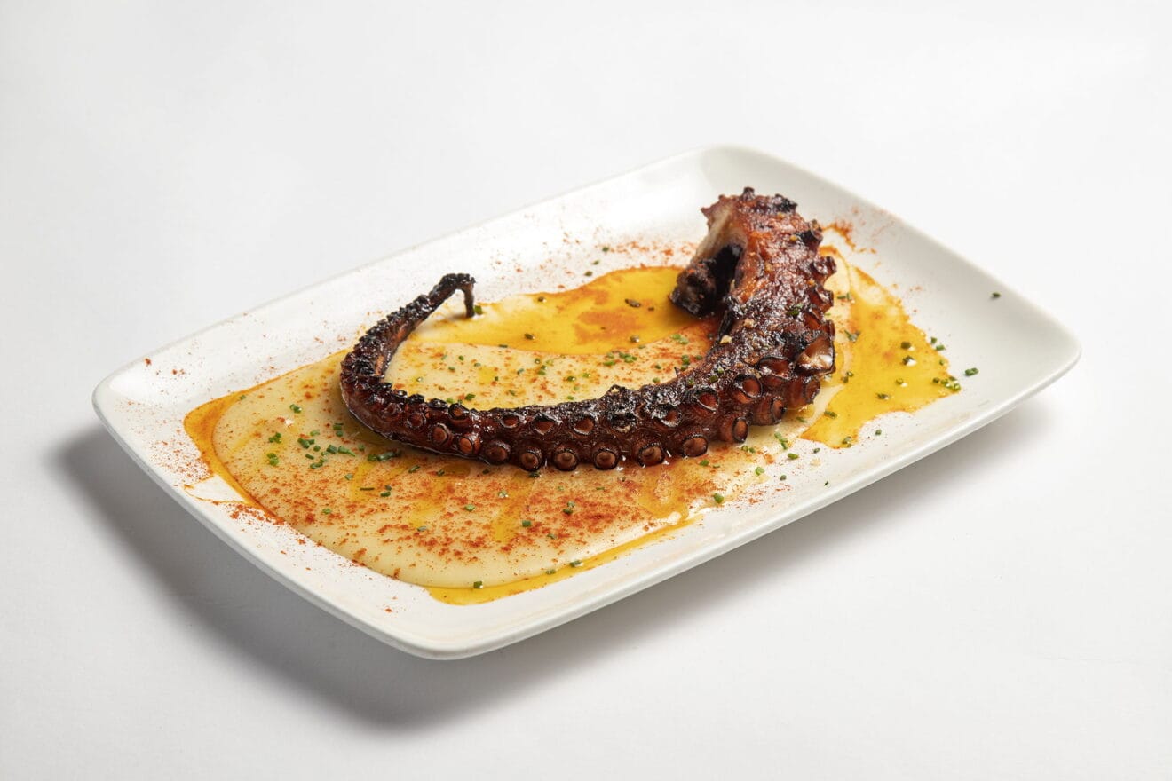 Pulpo en Restaurante Noray
